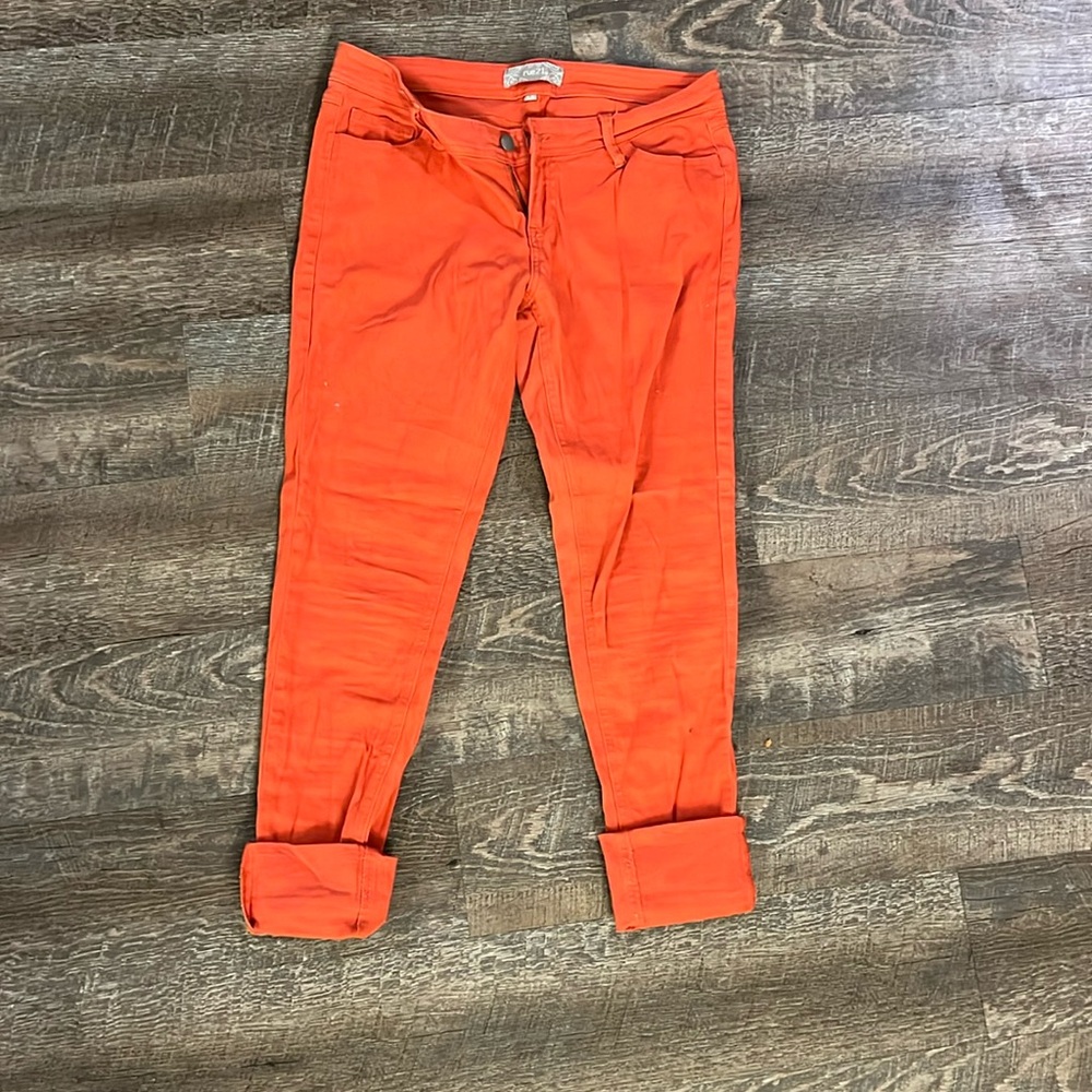 Orange pants